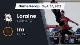 Recap: Loraine  vs. Ira  2022