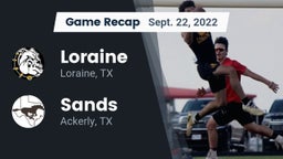 Recap: Loraine  vs. Sands  2022