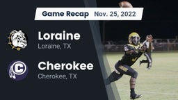 Recap: Loraine  vs. Cherokee  2022