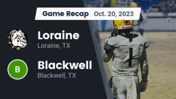 Recap: Loraine  vs. Blackwell  2023