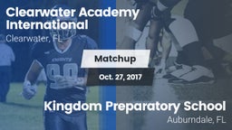 Matchup: Clearwater Academy I vs. Kingdom Preparatory School 2017