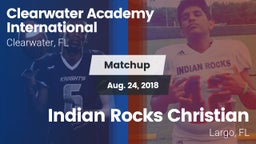 Matchup: Clearwater Academy I vs. Indian Rocks Christian  2018
