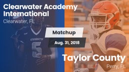 Matchup: Clearwater Academy I vs. Taylor County  2018