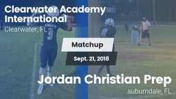 Matchup: Clearwater Academy I vs. Jordan Christian Prep 2018