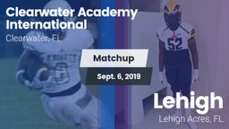 Matchup: Clearwater Academy I vs. Lehigh  2019