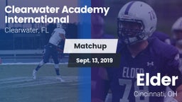 Matchup: Clearwater Academy I vs. Elder  2019