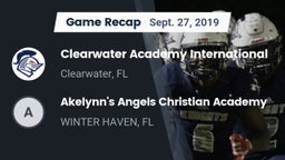 Recap: Clearwater Academy International  vs. Akelynn's Angels Christian Academy 2019