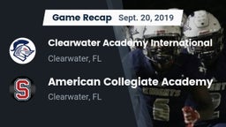 Recap: Clearwater Academy International  vs. American Collegiate Academy 2019