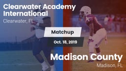 Matchup: Clearwater Academy I vs. Madison County  2019