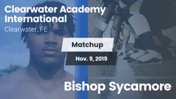 Matchup: Clearwater Academy I vs. Bishop Sycamore 2019