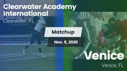 Matchup: Clearwater Academy I vs. Venice  2020