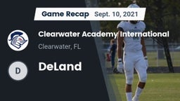 Recap: Clearwater Academy International  vs. DeLand 2021