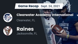 Recap: Clearwater Academy International  vs. Raines  2021