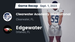 Recap: Clearwater Academy International  vs. Edgewater  2023