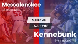 Matchup: Messalonskee vs. Kennebunk  2017
