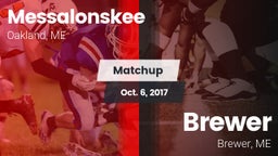 Matchup: Messalonskee vs. Brewer  2017