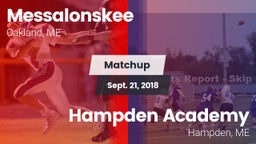 Matchup: Messalonskee vs. Hampden Academy 2018