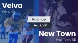 Matchup: Velva  vs. New Town  2017