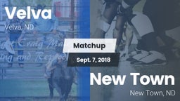 Matchup: Velva  vs. New Town  2018