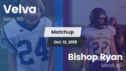 Matchup: Velva  vs. Bishop Ryan  2018