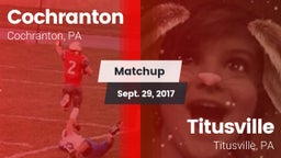 Matchup: Cochranton vs. Titusville  2017