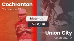 Matchup: Cochranton vs. Union City  2017
