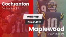 Matchup: Cochranton vs. Maplewood  2018
