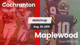 Matchup: Cochranton vs. Maplewood  2019