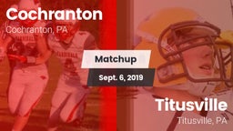 Matchup: Cochranton vs. Titusville  2019