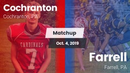 Matchup: Cochranton vs. Farrell  2019