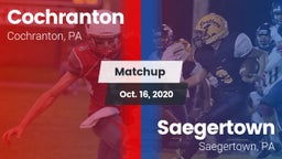 Matchup: Cochranton vs. Saegertown  2020