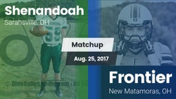 Matchup: Shenandoah vs. Frontier  2017