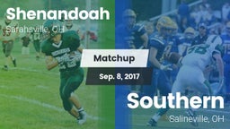 Matchup: Shenandoah vs. Southern  2017