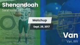 Matchup: Shenandoah vs. Van  2017