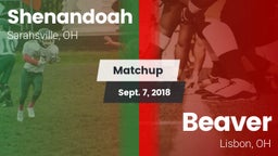 Matchup: Shenandoah vs. Beaver  2018