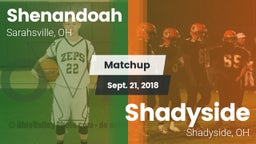 Matchup: Shenandoah vs. Shadyside  2018