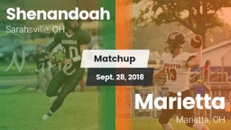 Matchup: Shenandoah vs. Marietta  2018
