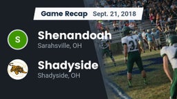 Recap: Shenandoah  vs. Shadyside  2018