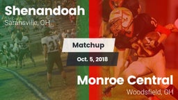 Matchup: Shenandoah vs. Monroe Central  2018