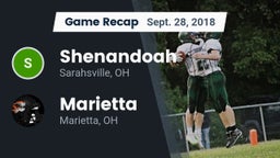 Recap: Shenandoah  vs. Marietta  2018