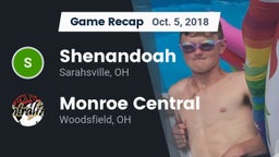 Recap: Shenandoah  vs. Monroe Central  2018