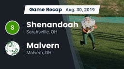 Recap: Shenandoah  vs. Malvern  2019