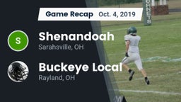 Recap: Shenandoah  vs. Buckeye Local  2019