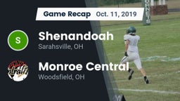 Recap: Shenandoah  vs. Monroe Central  2019