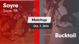 Matchup: Sayre vs. Bucktail  2016