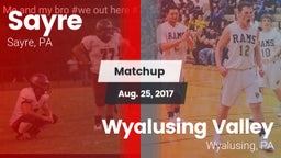 Matchup: Sayre vs. Wyalusing Valley  2017