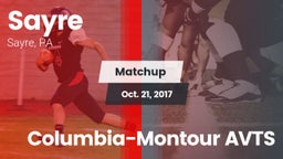 Matchup: Sayre vs. Columbia-Montour AVTS 2017