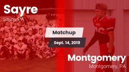 Matchup: Sayre vs. Montgomery  2019