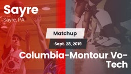 Matchup: Sayre vs. Columbia-Montour Vo-Tech 2019
