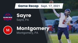 Recap: Sayre  vs. Montgomery  2021